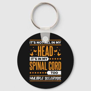 Sclerosis Quote For Ms Sclerosis Awareness Key Ring