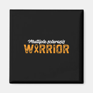 Sclerosis Warrior Multiple Sclerosis Awareness 1  Magnet