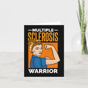 Sclerosis Warrior Women  Card
