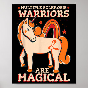 Sclerosis Warriors Are Magical Kids Ms  Poster