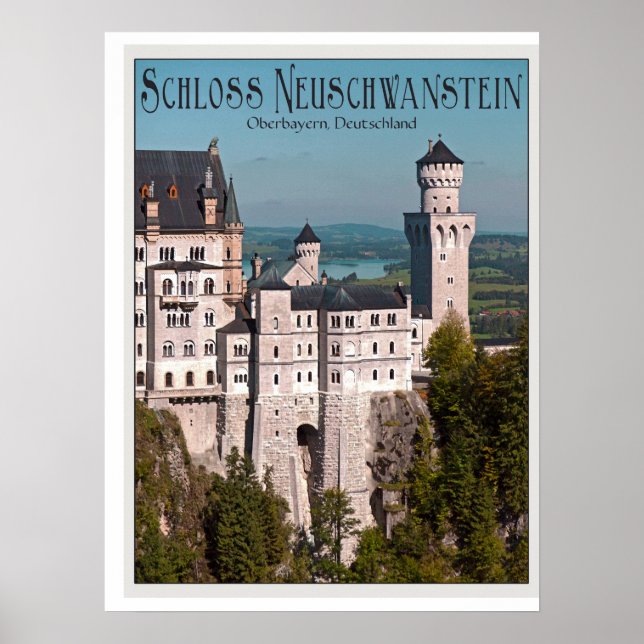 Scloss Neuschwanstein Poster (Front)
