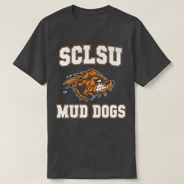 SCLSU Mudogs vintage Waterboy T-Shirt (Design Front)