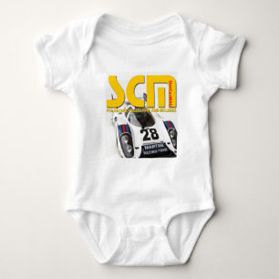 Scm Martini Racing Slot Car Logo Baby Bodysuit