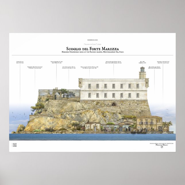 Scoglio di Forte Marezza Poster (Front)