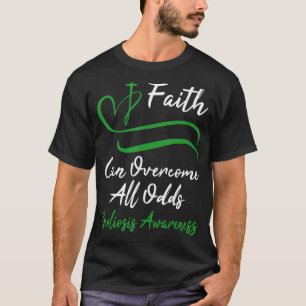 Scoliosis Awareness Green Ribbon Scoliosis Christi T-Shirt