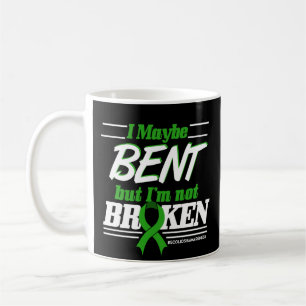 Scoliosis Awareness Mug Support Green Ribbon
