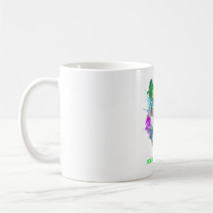 Scoliosis Awareness Ribbon Support Gifts Coffee Mug