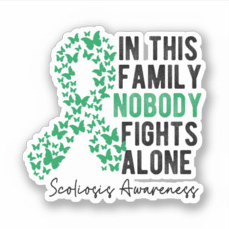 Scoliosis Awareness, Scoliosis Awareness Ribbon