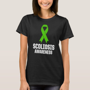 Scoliosis Awareness Scoliotic Warrior Survivor 17 T-Shirt