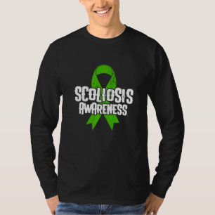 Scoliosis Awareness Scoliotic Warrior Survivor T-Shirt