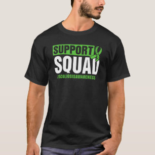 Scoliosis Back Injury Support Squad Scoliosis Awa T-Shirt