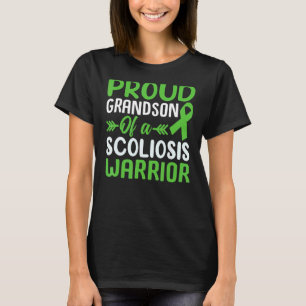 Scoliosis Back Spinal Injury Warrior's Grandson Sc T-Shirt