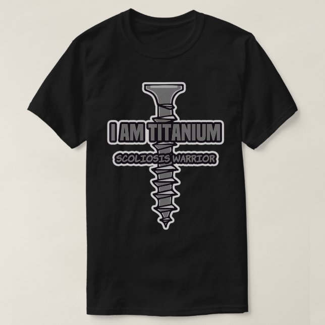 Scoliosis Warrior Green Ribbon Promote Awareness S T-Shirt (Design Front)