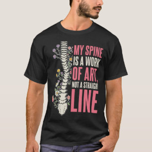 Scoliosis Warrior Scoliosis Surgery Recovery T-Shirt