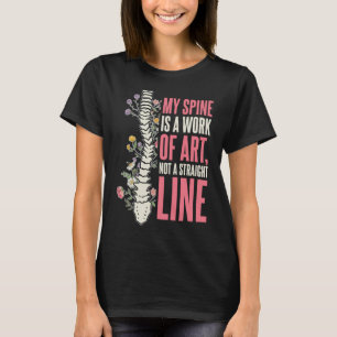 Scoliosis Warrior Scoliosis Surgery Recovery T-Shirt