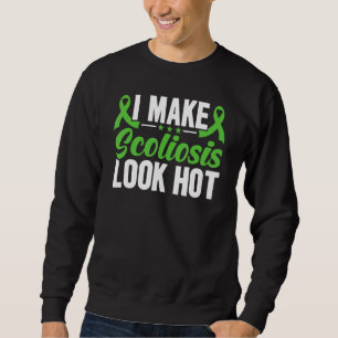 Scoliosis Warrior Spine Back Surgery Scoliosis Aw Sweatshirt