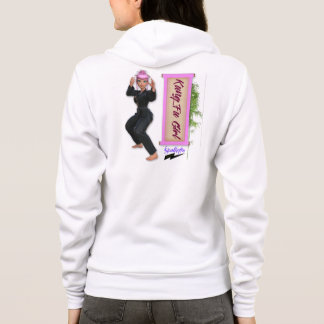 Scolleta "Kung Fu Girl" Fleece Zip Hoodie