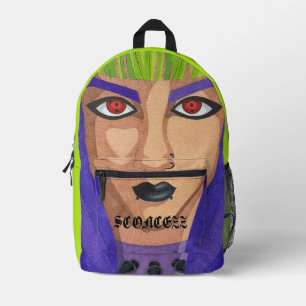 sconcezz's logo printed backpack