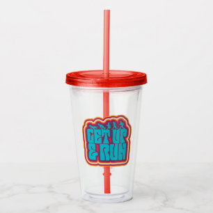 Scooby and the Gang "Get Up & Run" Graphic Acrylic Tumbler
