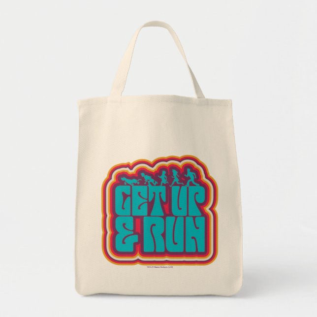 Scooby and the Gang "Get Up & Run" Graphic Tote Bag (Front)