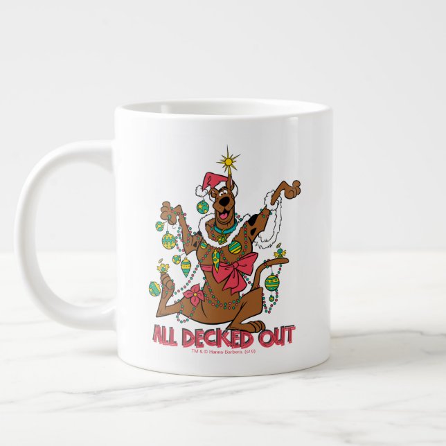 Scooby-Doo All Decked Out Large Coffee Mug (Left)