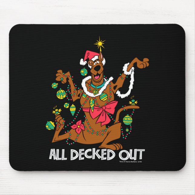 Scooby Doo All Decked Out  Mouse Mat (Front)
