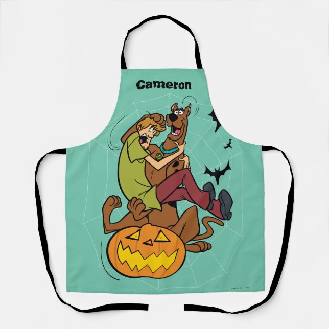Scooby-Doo and Shaggy Halloween Fright Apron (Front)
