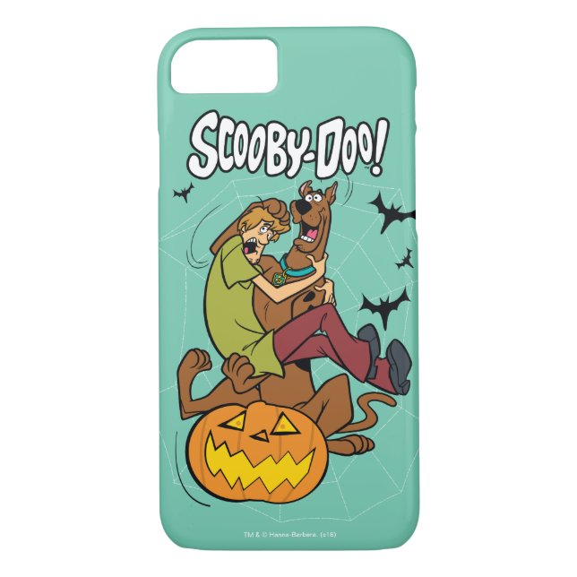 Scooby-Doo and Shaggy Halloween Fright Case-Mate iPhone Case (Back)