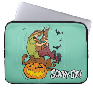 Scooby-Doo and Shaggy Halloween Fright Laptop Sleeve
