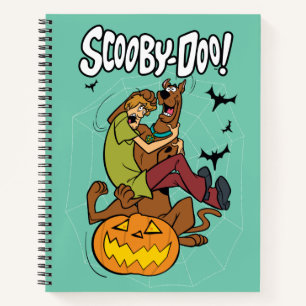 Scooby-Doo and Shaggy Halloween Fright Notebook