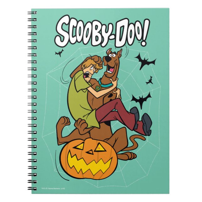 Scooby-Doo and Shaggy Halloween Fright Notebook (Front)