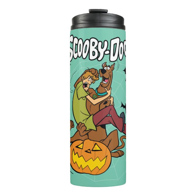 Scooby-Doo and Shaggy Halloween Fright Thermal Tumbler (Front)