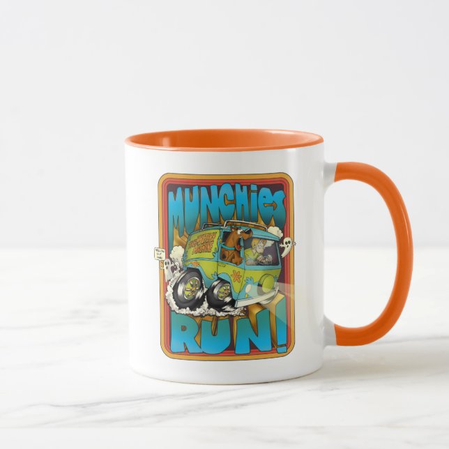 Scooby-Doo and Shaggy "Munchies Run!" Mug (Right)