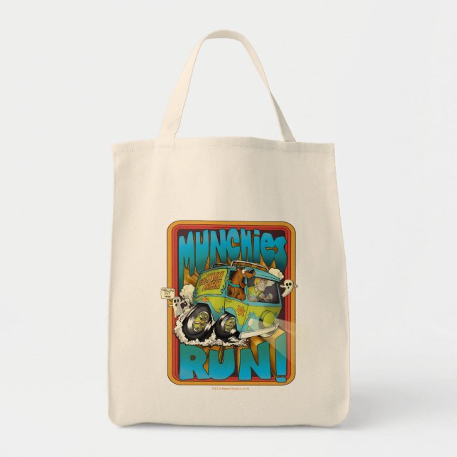 Scooby-Doo and Shaggy "Munchies Run!" Tote Bag (Front)