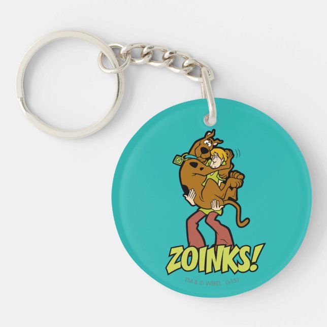 Scooby-Doo and Shaggy Zoinks! Key Ring (Front)