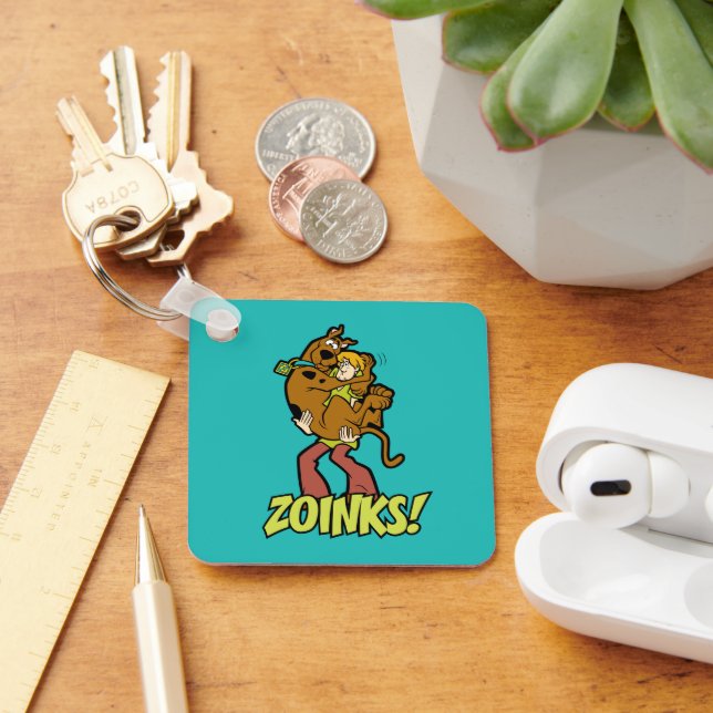 Scooby-Doo and Shaggy Zoinks! Key Ring (Desk)