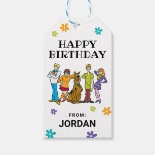 Scooby-Doo and the Gang Birthday From Gift Tags