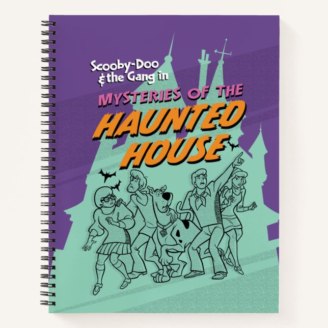 Scooby-Doo and the Gang "Haunted House" Notebook (Front)