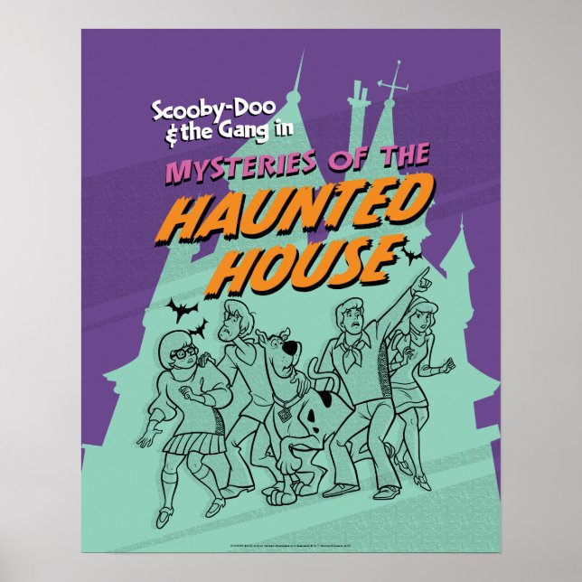 Scooby-Doo and the Gang "Haunted House" Poster (Front)