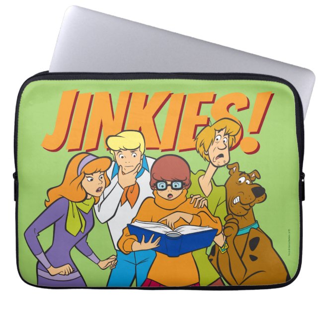 Scooby-Doo and the Gang Investigate Book Laptop Sleeve (Front)