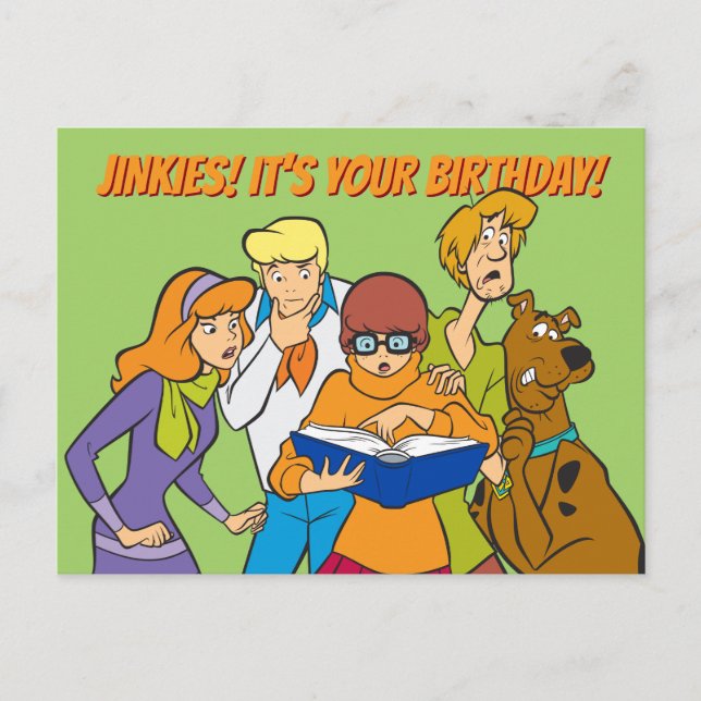 Scooby-Doo and the Gang Investigate Book Postcard (Front)