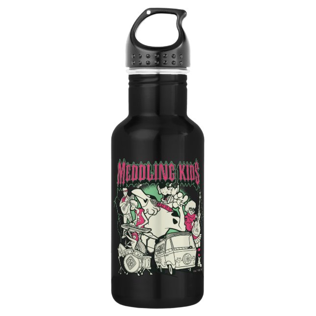 Scooby-Doo and the Gang Meddling Kids Punk Band 532 Ml Water Bottle (Front)