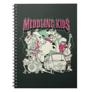 Scooby-Doo and the Gang Meddling Kids Punk Band Notebook