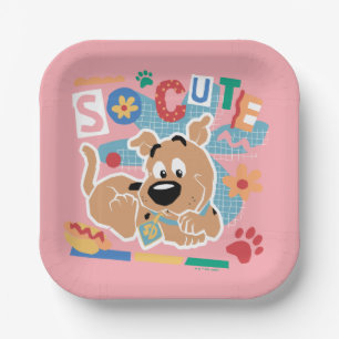 Scooby-Doo   Baby Scooby-Doo So Cute Paper Plate