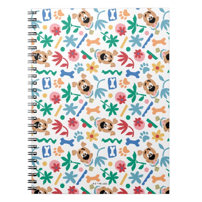 Scooby-Doo | Baby Scooby-Doo So Cute Pattern Notebook (Front)