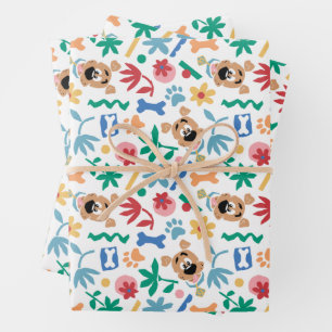 Scooby-Doo   Baby Scooby-Doo So Cute Pattern Wrapping Paper Sheet