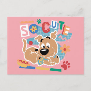 Scooby-Doo Baby Scooby-Doo So Cute Postcard