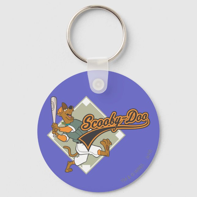 Scooby-Doo Baseball Key Ring (Front)