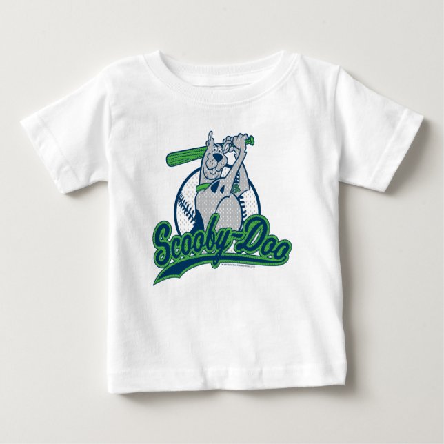 Scooby-Doo Baseball Logo Baby T-Shirt (Front)