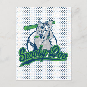 Scooby-Doo Baseball Logo Postcard